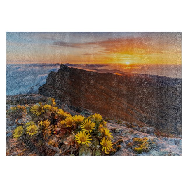 Planche À Découper Fleurs | Îles Canaries, Espagne (Devant)