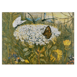 Planche À Découper Fleurs sauvages néerlandais Art Nouveau Meadow, Pa