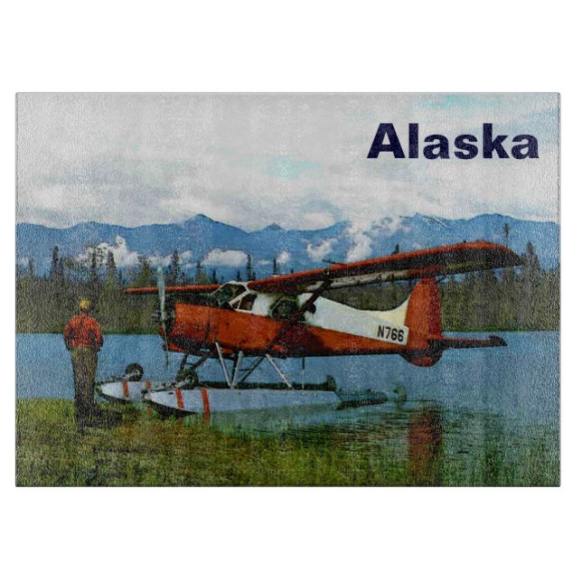 Planche À Découper Floatplane De Havilland Beaver (Devant)