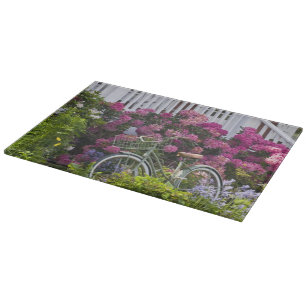Planche À Découper Floraison printanière spectaculaire, antique fanta