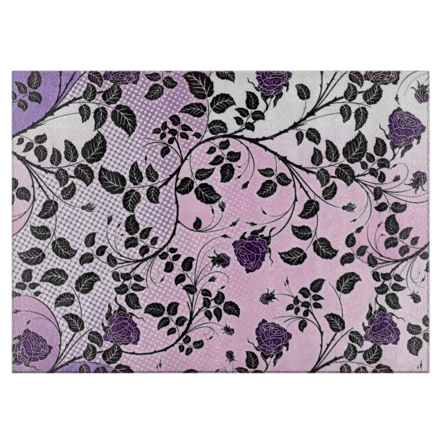 Planche À Découper Floral (Devant)