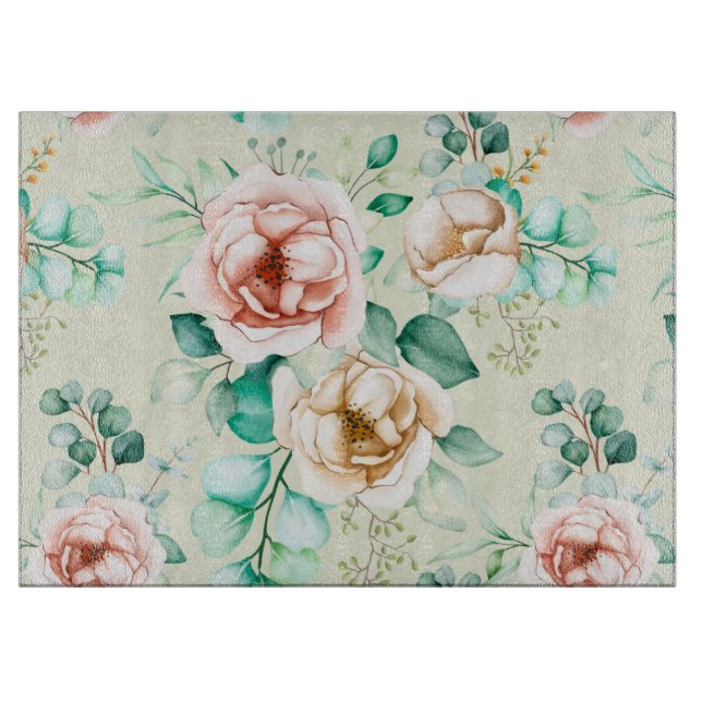 Planche À Découper Floral (Devant)