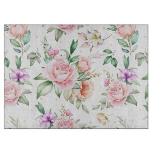 Planche À Découper Floral