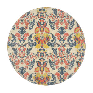 Planche À Découper Floral baroque : Papier peint Vintage classique.