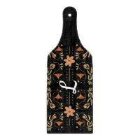 Floral Folk Art Monogramme charcuterie