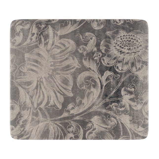 Planche À Découper Floral vieilli (Devant)