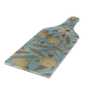 Planche À Découper Floral vintage William Morris Fruit Bleu Floral
