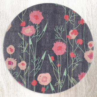 Planche À Découper Flore foncé