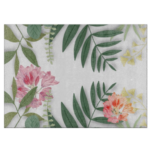 Planche À Découper Flore tropicale (Devant)
