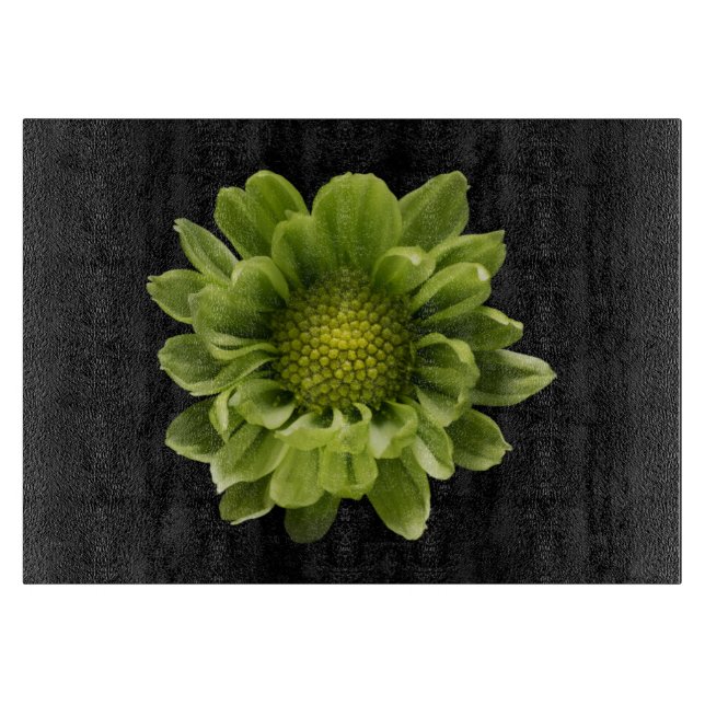 Planche À Découper Flowers | Green Chrysanthemum (Devant)