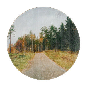 Planche À Découper Forêt automnale suédoise