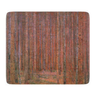 Planche À Découper Forêt de sapins (par Gustav Klimt)