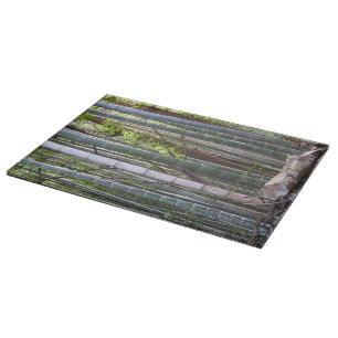 Planche À Découper Forêt géante japonaise de bambou, Sagano, Kyoto,
