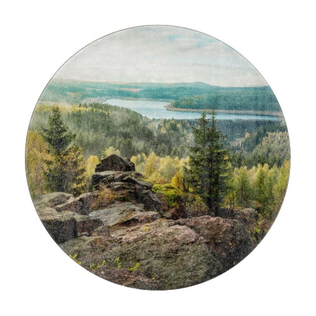 Planche À Découper Forêt | Ore Mountains Allemagne (Devant)