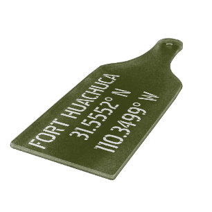 Planche À Découper Fort Huachuca Latitude Longitude