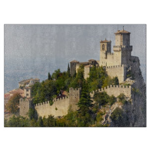 Planche À Découper Forteresse des Di Saint-Marin, Italie de Città