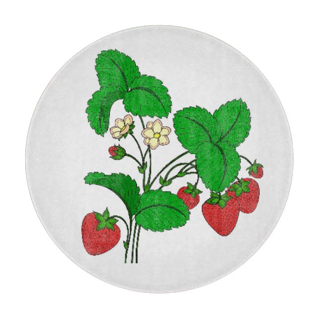 Planche À Découper Fraises (Devant)