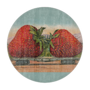Planche À Découper Fraises Giant Fruit Antique Fruit Amusant