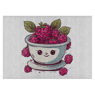 PLANCHE À DÉCOUPER FRAMBOISE MIGNONNE