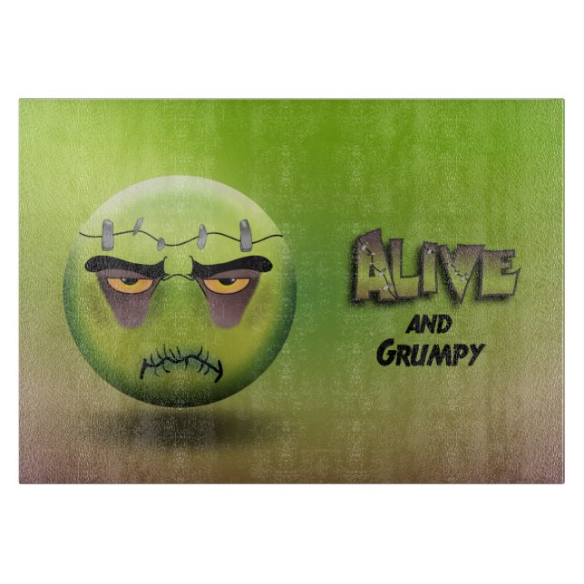 Planche À Découper Frankenmoji (Devant)