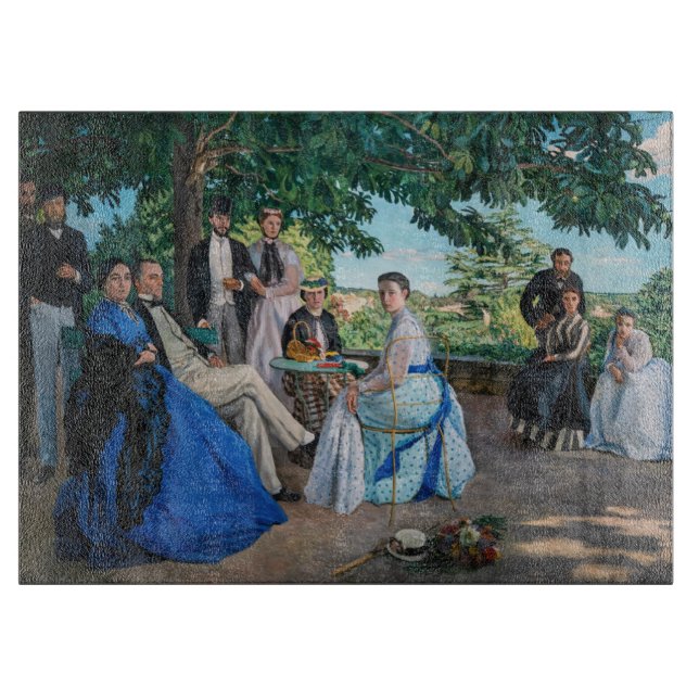 Planche À Découper Frédéric Bazille - La Réunion Familiale (Devant)
