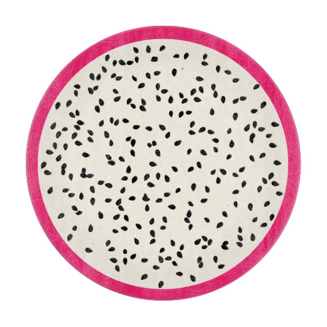 Planche À Découper Fruits de dragons / Fruits de dragon tranche de fr (Devant)