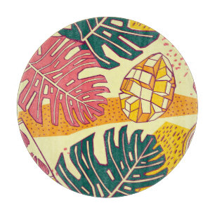 Planche À Découper Fruits tropicaux : Conception Motif dynamique