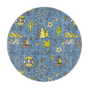 Planche À Découper Fun de voyage