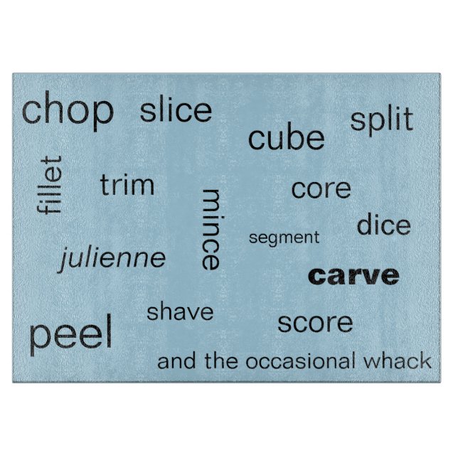 Planche À Découper Fun Every Which Way Thesaurus (Devant)