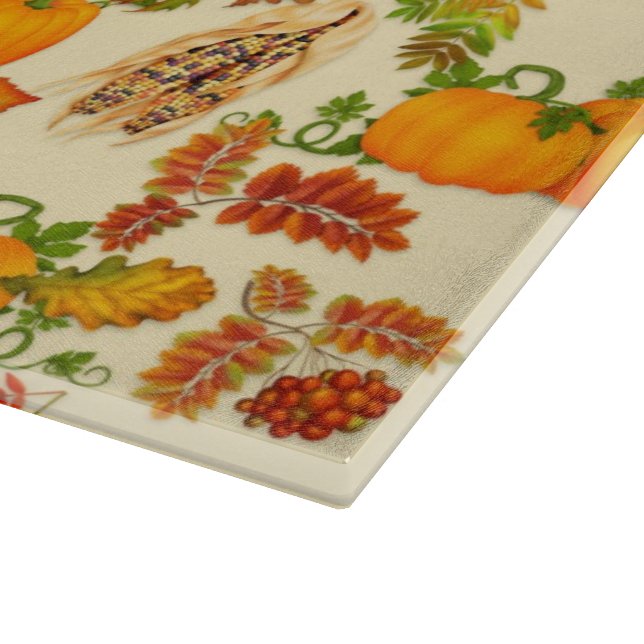 Planche À Découper Fun Fall motif plateau de coupe en verre (Coin)
