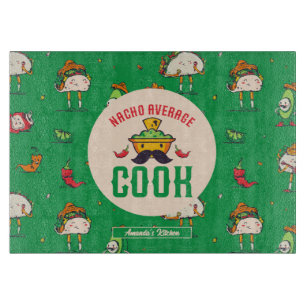 Planche À Découper Funny Nacho Moyenne Cook Mexique Cinco De Mayo