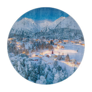 Planche À Découper Glace et neige   Graubunden, Engadin, Suisse