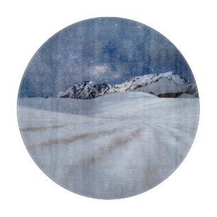 Planche À Découper Glace et neige   Tateyama-Kurobe, Japon