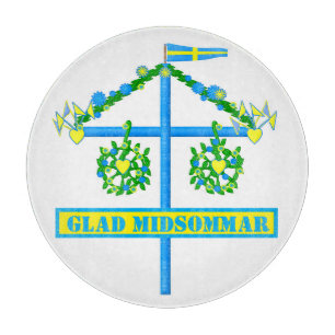 Planche À Découper Glad Midsommar, Flagstang Personnaliser
