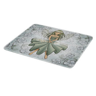 Planche À Découper Glass Cutting Board- Fairy Summoning Spring Design
