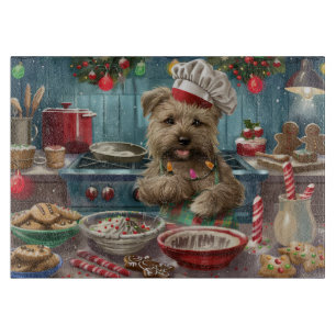 Planche À Découper Glen of Imaal Terrier Viennoiserie : Festive