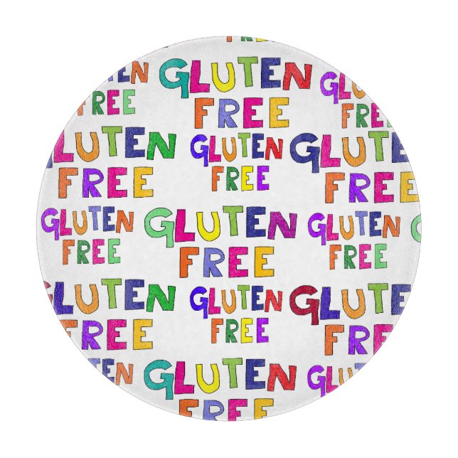 Planche À Découper Gluten Gratuit, pas par choix Coeliac food prep (Devant)