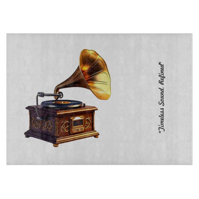 Planche À Découper "Golden Music Memories" (Devant)