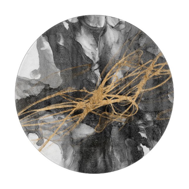 Planche À Découper Golden Vortex I (Devant)