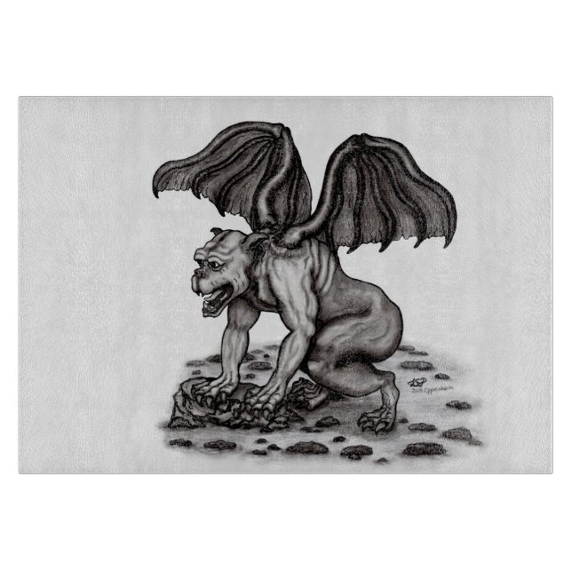 Planche À Découper Golem Gargoyle (Devant)