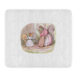 Planche À Découper Goody et Mme Hackee (écureuils) (Beatrix Potter)