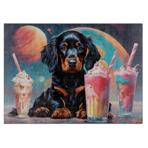 Planche À Découper Gordon Setter Puppy N Milkshakes