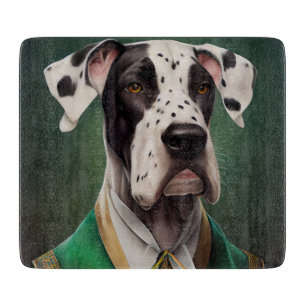 Planche À Découper Grand chien Danse en tenue de la Saint Patrick