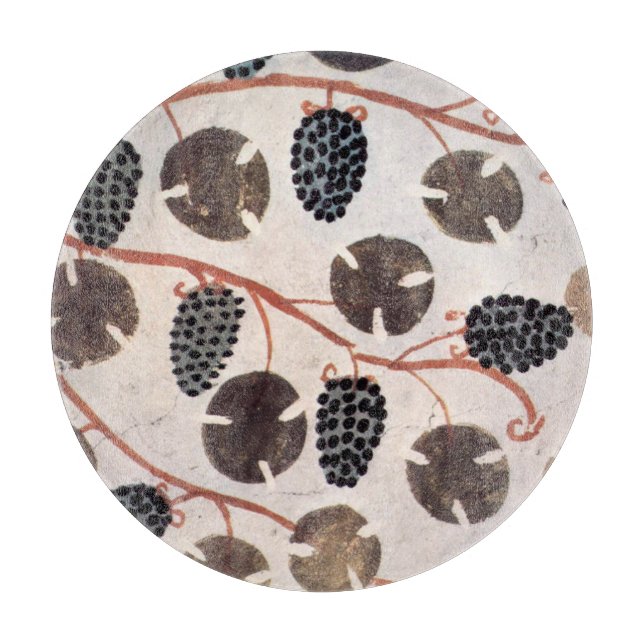 PLANCHE À DÉCOUPER GRAPES ET VIGNES DE CÉRÉALES ÉGYPTIENNES ANCIENNES (Devant)