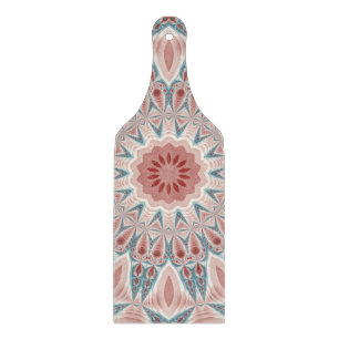 Planche À Découper Grattez moderne Kaleidoscope Mandala art fractal