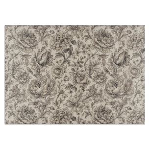 Planche À Découper Gravure botanique victorienne très détaillée