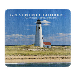 Planche À Découper Great Point Lighthouse Nantucket MA Cutting Board