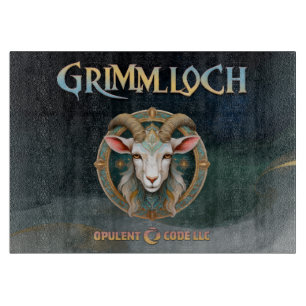 Planche À Découper Grimmloch Emblème de la Chèvre Jeu de rôle fantast