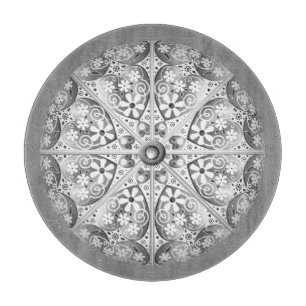 Planche À Découper Gris dentée céramique