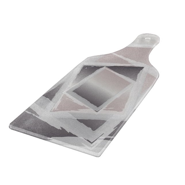 Planche À Découper gris quartz fumé (Coin)